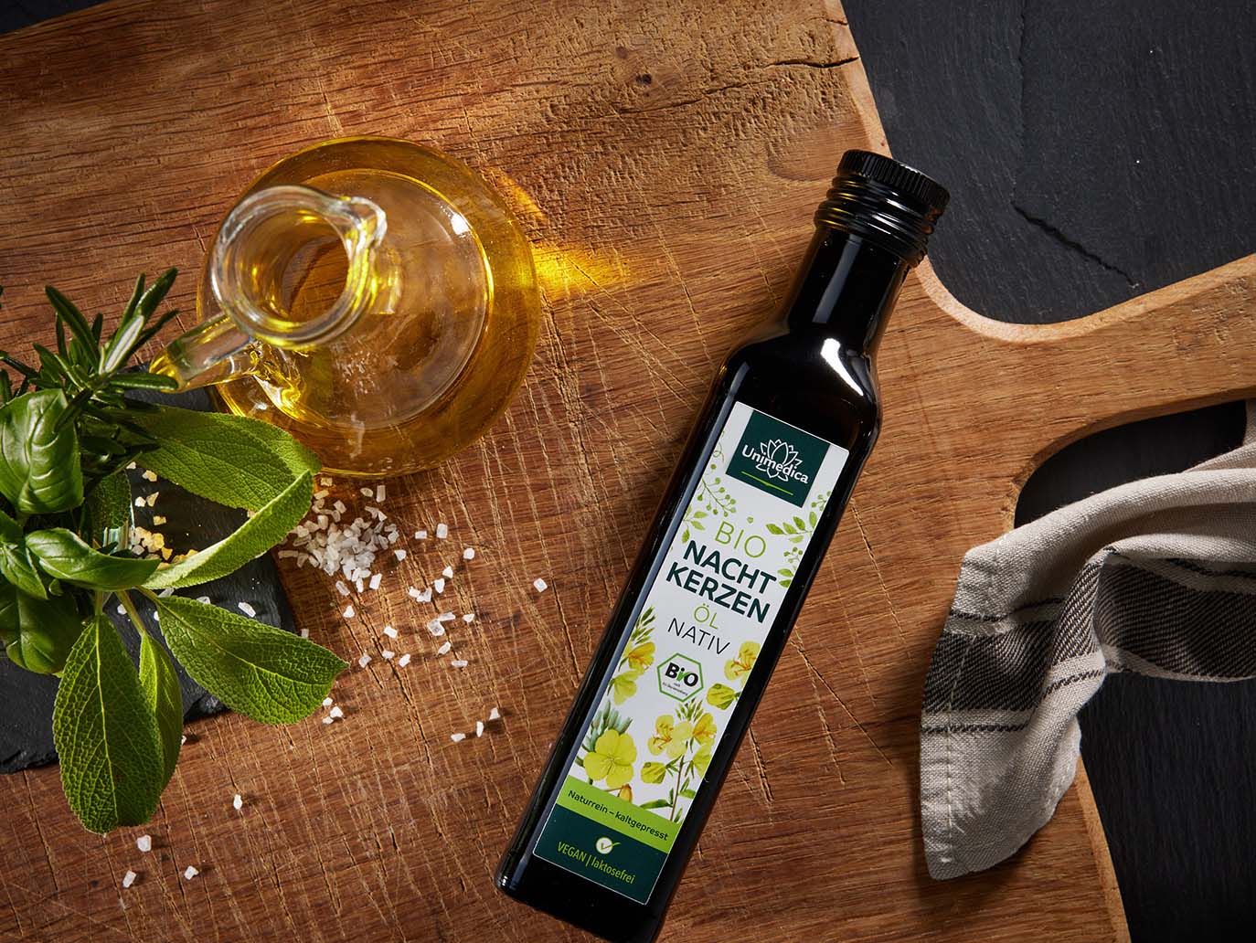 Huile d'onagre biologique - vierge - pure - pressée à froid - 250 ml - de Unimedica